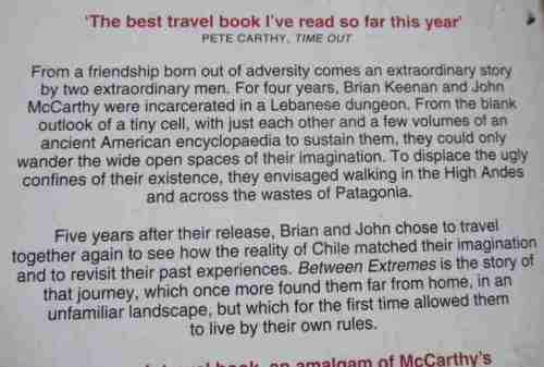 BETWEEN EXTREMES - BRIAN KEENAN & JOHN McCARTHY