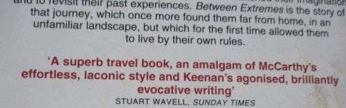 BETWEEN EXTREMES - BRIAN KEENAN & JOHN McCARTHY