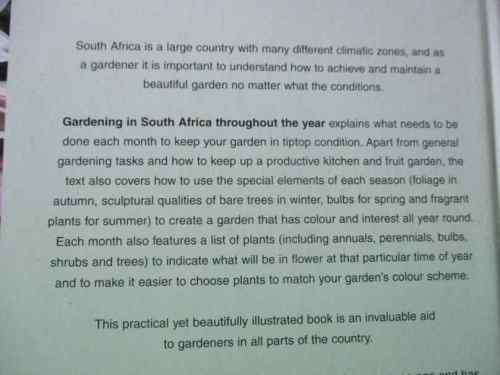 GARDENING IN SOUTH AFRICA THROUGHOUT THE YEAR - MARIANNE ALEXANDER