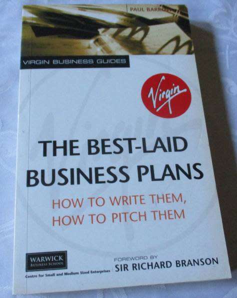 THE BEST-LAID BUSINESS PLANS - HOW TO WRITE THEM, HOW TO PITCH THEM - PAUL BARRO