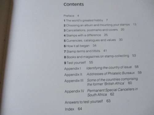 COLLECTING STAMPS - A BEGINNER`S GUIDE FOR SOUTH AFRICANS - PENELOPE FORREST