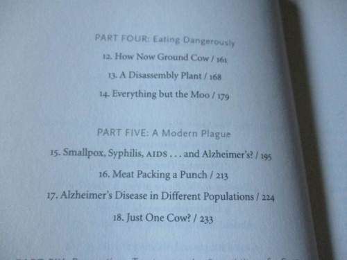 DYING FOR A HAMBURGER - THE ALARMING LINK BETWEEN THE MEAT INDUSTRY AND ALTZHEIMER`S DISEASE