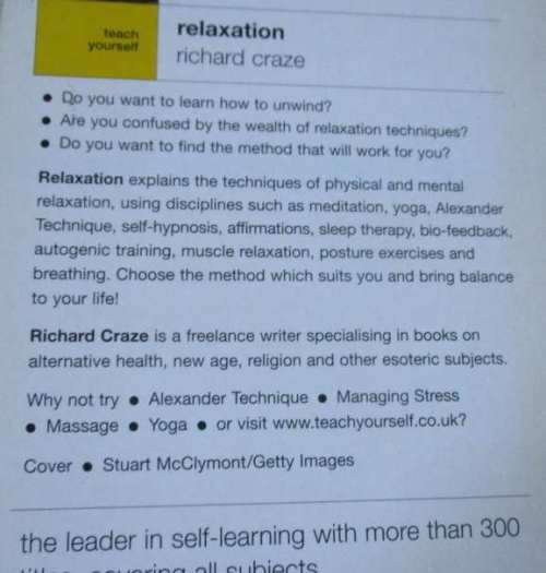 TEACH YOURSELF RELAXATION