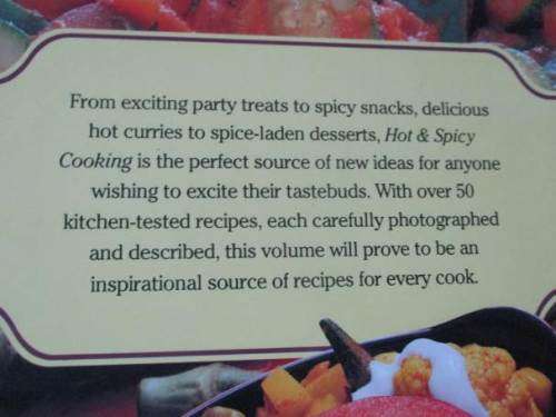 HOT & SPICY COOKING - EXCITING IDEAS FOR DELICIOUS MEALS
