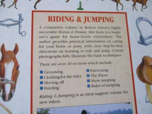 RIDING & JUMPING - ROBERT OWEN - KINGFISHER