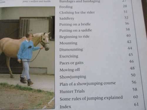 RIDING & JUMPING - ROBERT OWEN - KINGFISHER