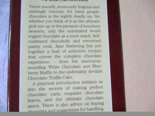 WICKED CHOCOLATE - JANE SUTHERING
