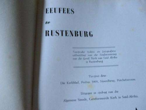 EEUFEES TE RUSTENBURG