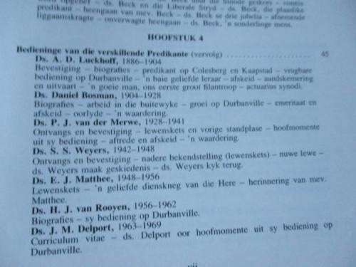 MEETSNOERE IN LIEFLIKE PLEKKE - NED GEREF GEMEENTE DURBANVILLE 1826 - 1976 - A. P. SMIT
