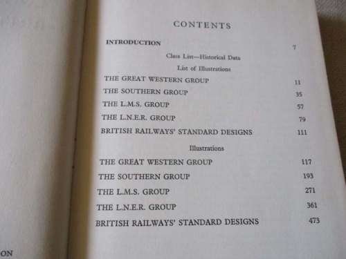 LOCOMOTIVES OF THE BRITISH RAILWAYS - H C CASSERLEY AND L L ASHER