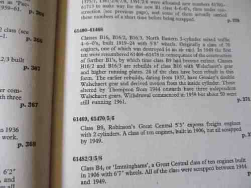 LOCOMOTIVES OF THE BRITISH RAILWAYS - H C CASSERLEY AND L L ASHER
