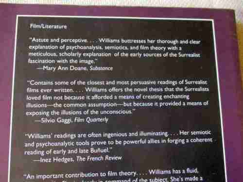 FIGURES OF DESIRE - A THEORY AND ANALYSIS OF SURREALIST FILM - LINDA WILLIAMS