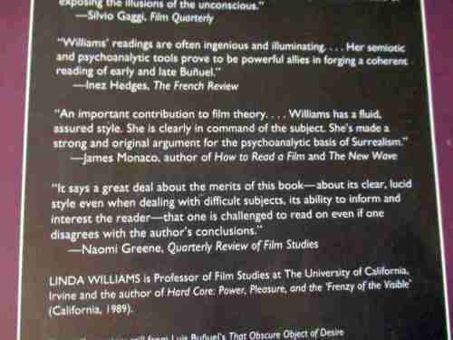 FIGURES OF DESIRE - A THEORY AND ANALYSIS OF SURREALIST FILM - LINDA WILLIAMS
