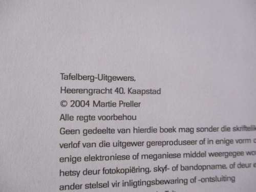 DIE HART VAN ZEEBAK - MARTIE PRELLER