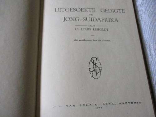 UITGESOEKTE GEDIGTE VIR JONG SUID-AFRIKA - C LOUIS LEIPOLDT