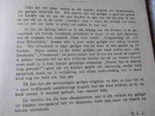 UITGESOEKTE GEDIGTE VIR JONG SUID-AFRIKA - C LOUIS LEIPOLDT
