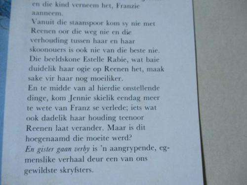 EN GISTER GAAN VERBY - ETTIE BIERMAN