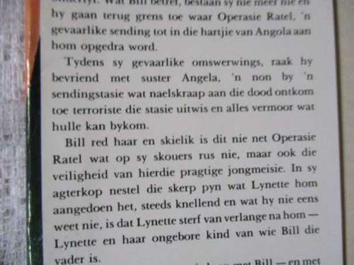 ENGEL VAN ANGOLA - C.F. BEYERS-BOSHOFF