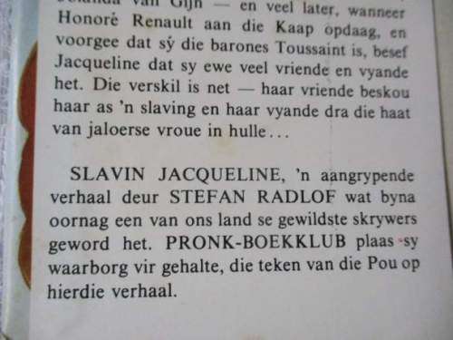 SLAVIN JACQUELINE - STEFAN RADLOF