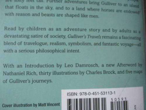 GULLIVER`S TRAVELS - JONATHAN SWIFT - SIGNET CLASSICS