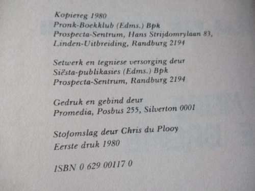 MORE SE DROME - KAN VAN DEN BERGH  ( avontuur / roman pronk boekklub )
