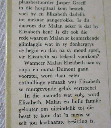 DIE ANDER ERFGENAAM - HERNA DE VILLIERS    ( avontuur / roman  )