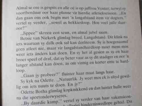 ATLETIEK EN N` ROOI PEN - NELMARI KOCK - UITSPANREEKS II