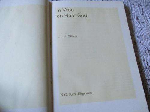 n` VROU EN HAAR GOD - I.L. DE VILLIERS