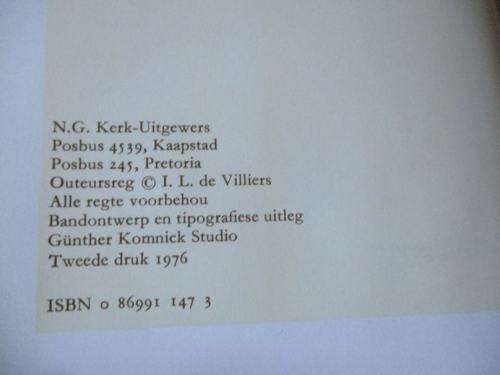 n` VROU EN HAAR GOD - I.L. DE VILLIERS