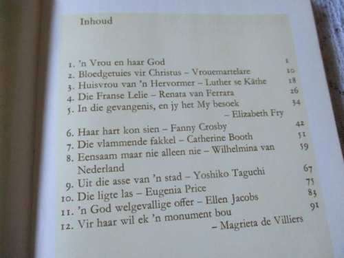 n` VROU EN HAAR GOD - I.L. DE VILLIERS