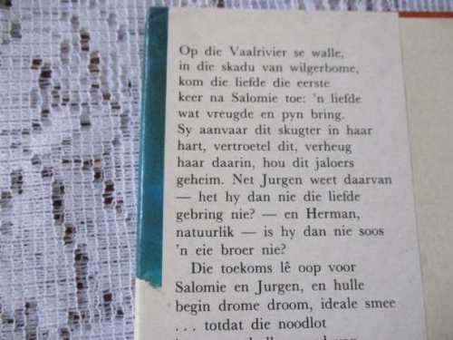 IN DIE SKADU VAN JOU LIEFDE - HANNAH DU PLESSIS ( hardeband / roman / avontuur )