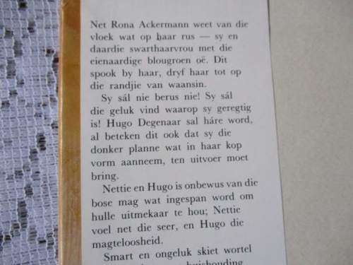 REENBOOG VAN GELUK - LIZE SWART    ( hardeband / roman / avontuur )