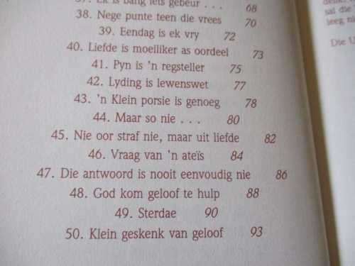 KLEIN GESKENK VAN GELOOF - N` KORT KEUR UIT DIE WERK VAN I.L. DE VILLIERS