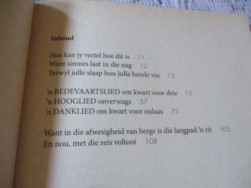 DIE AFWESIGHEID VAN BERGE - LOUIS ESTERHUIZEN