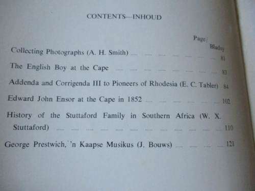 AFRICANA NOTES AND NEWS / AFRICANA AANTEKENINGE EN NUUS SEPTEMBER 1972