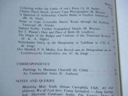 AFRICANA NOTES AND NEWS / AFRICANA AANTEKENINGE EN NUUS JUNIE 1978