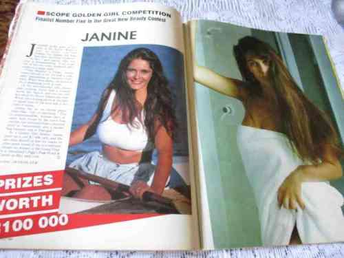 SCOPE MAGAZINE 27 DECEMBER 1991 ( KATHY LLOYD, JANINE KOLBE, MAZDA RX-7 )