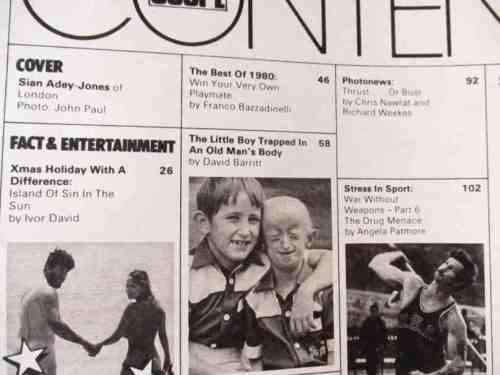 SCOPE MAGAZINE 19 DECEMBER 1980 ( FRANSIE GERINGER, POSSUM AUSTRALIA, LEANE SUMMERBEE CT MODEL  )