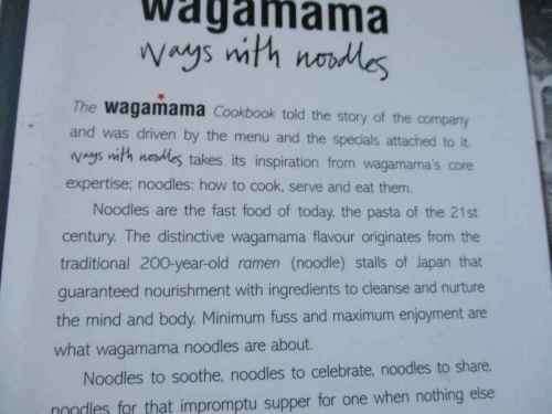 WAGAMAMA - WAYS WITH NOODLES - HUGO ARNOLD