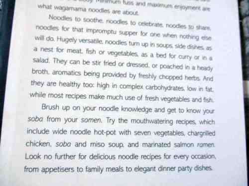 WAGAMAMA - WAYS WITH NOODLES - HUGO ARNOLD