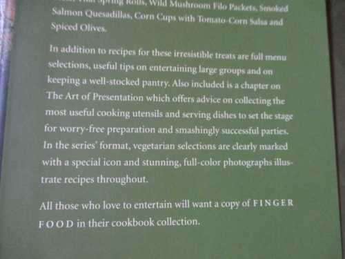 FINGER FOOD - BEAUTIFUL COOKBOOKS - NORMAN KOLPAS