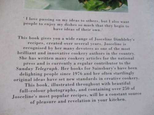 THE ESSENTIAL JOCELINE DIMBLEBY - THE BEST RECIPES OF BRITAIN`S MOST ORIGINAL COOKERY AUTHOR