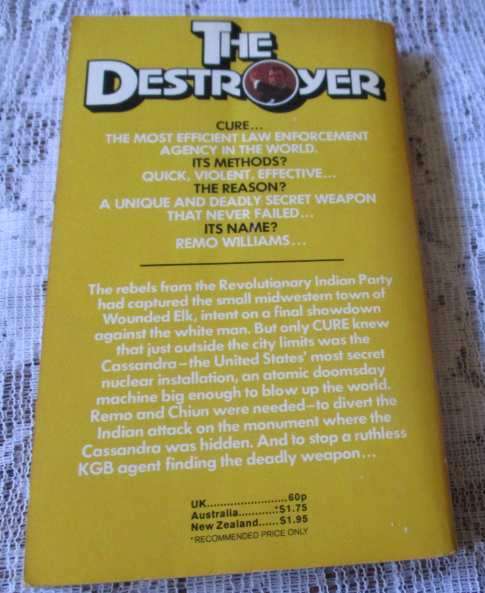 LAST WAR DANCE - THE DESTROYER NO 17 - RICHARD SAPIR & WARREN MURPHY