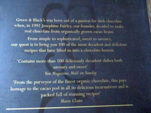 GREEN & BLACK`S CHOCOLATE RECIPES