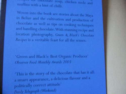GREEN & BLACK`S CHOCOLATE RECIPES