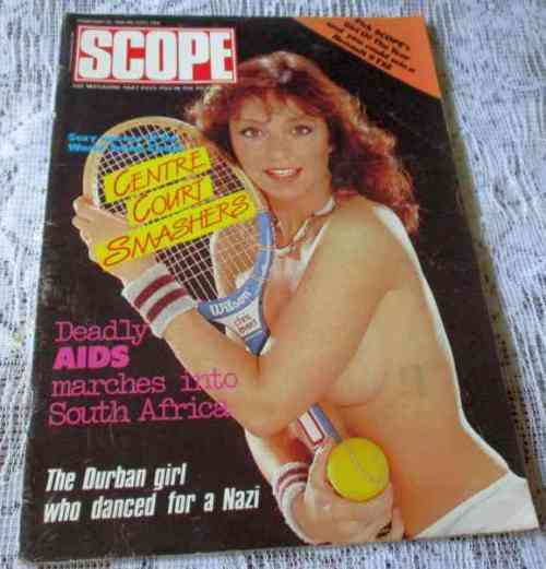 SCOPE MAGAZINE 22 FEBRUARY 1985 ( AIDS, BILLY WILLIAMS, APPLE MACINTOSH, SCOPE GIRL OF THE YEAR )