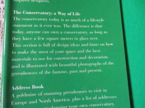 GREENHOUSES AND CONSERVATORIES - OLIVIER DE VLEESCHOUWER