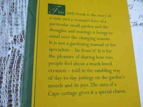 A YEAR IN A COTTAGE GARDEN - JAMES AMBROSE BROWN