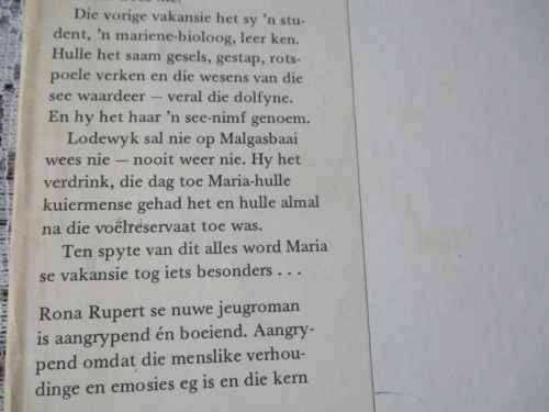 DIE TWEEDE VERSLAG VAN N` BUITENGEWONE ONTMOETING - RONA RUPERT