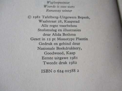 DIE TWEEDE VERSLAG VAN N` BUITENGEWONE ONTMOETING - RONA RUPERT